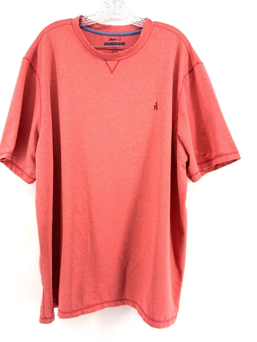 Johnnie-O Prep-Formance T-Shirt Short Sleeves Pink 2XL